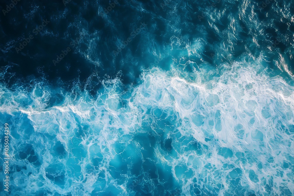 Ocean Waves: A Stunning Aerial View Ocean Waves: A Stunning Aerial View