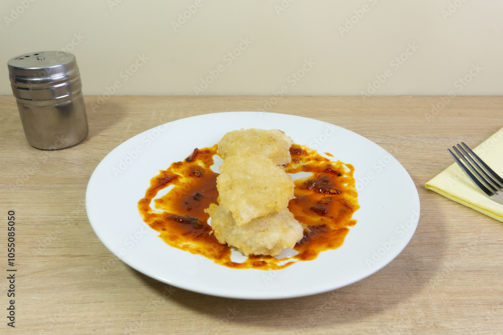 Cireng is a snack originating from the Sundanese region which is made by frying a mixture of dough made from tapioca flour