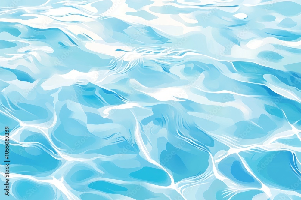 Fototapeta premium Abstract Water Surface Pattern