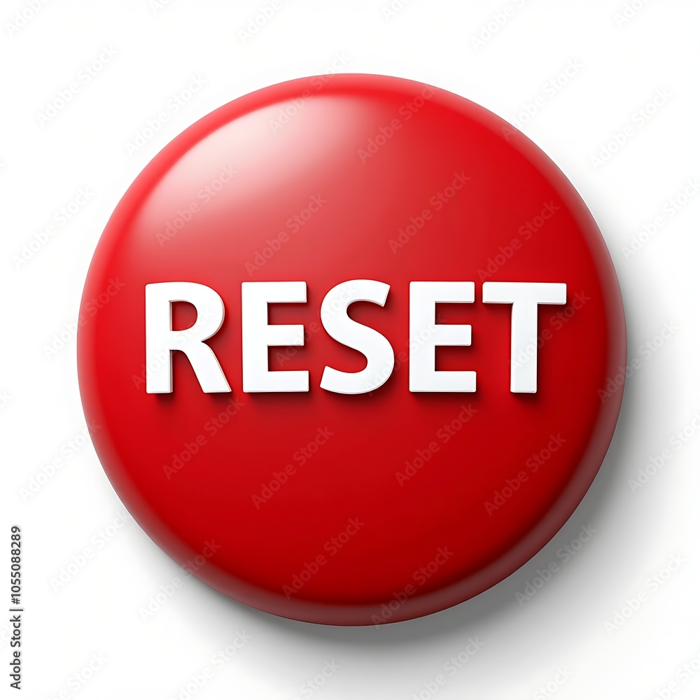 3d red round button with 3d red round button with