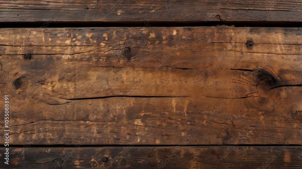 Weathered wooden door with rough, textured surface, perfect for rustic backgrounds Weathered wooden door with rough, textured surface, perfect for rustic backgrounds