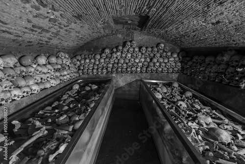 Catacomb In Riposto, Sicily, Italy