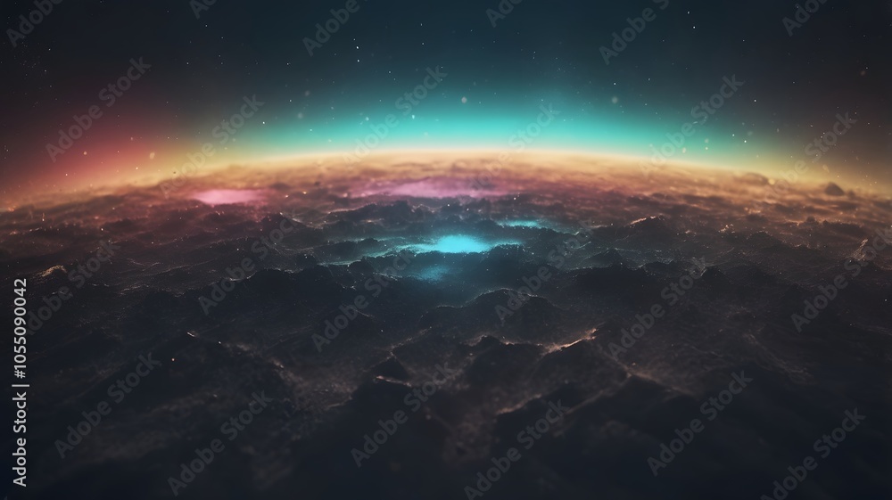 Fototapeta premium Abstract Space Cloudscape