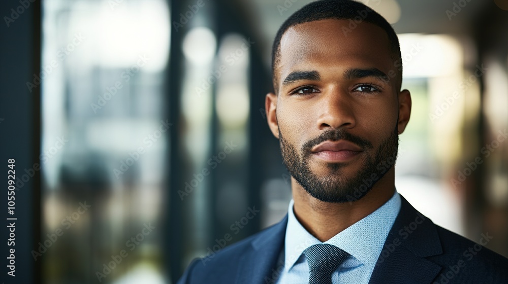 Confident Professional Man in Business Attire Confident Professional Man in Business Attire