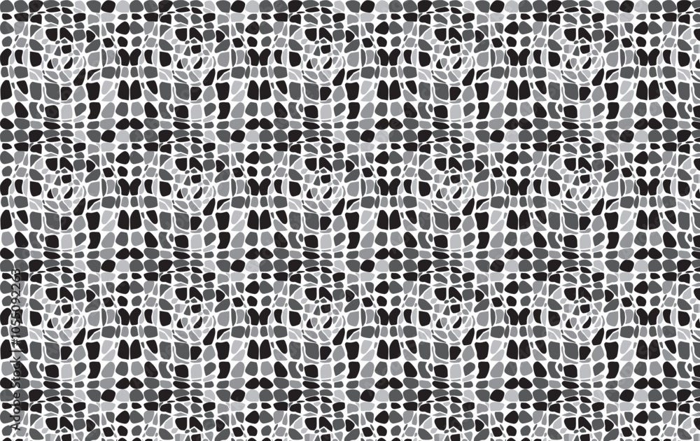 Floor and sidewalk tiles seamless pattern vector. Floor and sidewalk tiles seamless pattern vector.