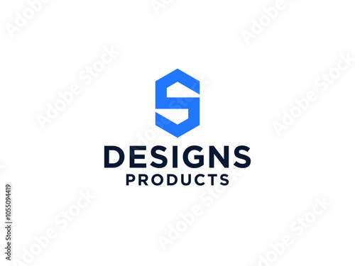 Simple Letter S Business Logo Vector Design Template.