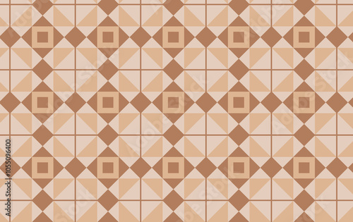 Floor and sidewalk tiles seamless pattern for background and wallpaper.