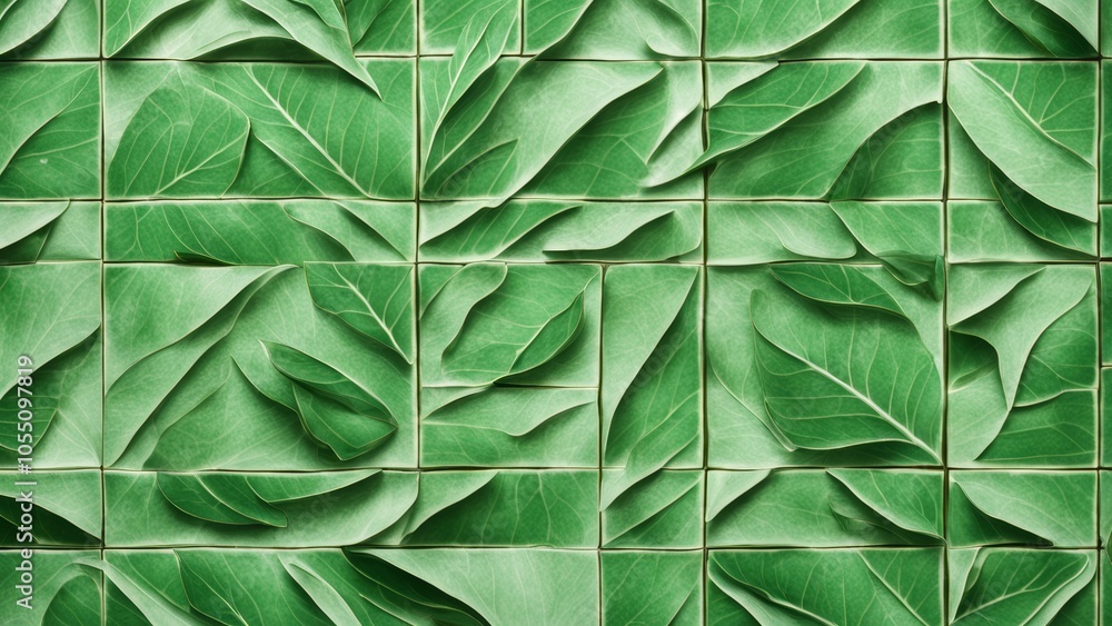 Fototapeta premium green leaves background