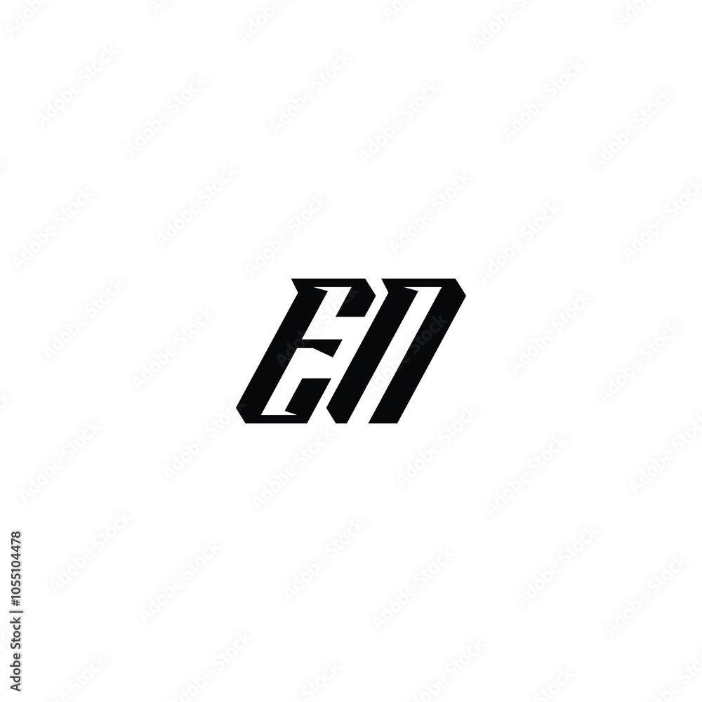 EN monogram logo design letter text name symbol monochrome logotype alphabet character simple logo EN monogram logo design letter text name symbol monochrome logotype alphabet character simple logo