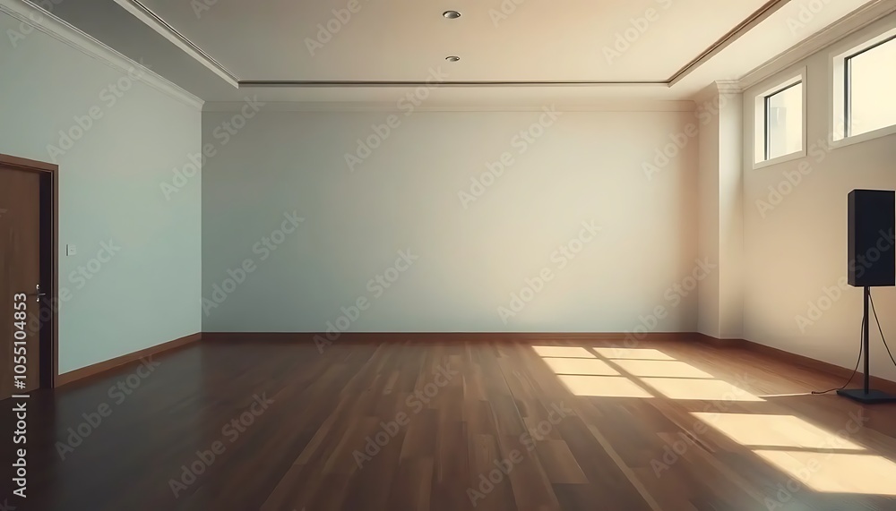 empty room with red wall and window empty room with red wall and window