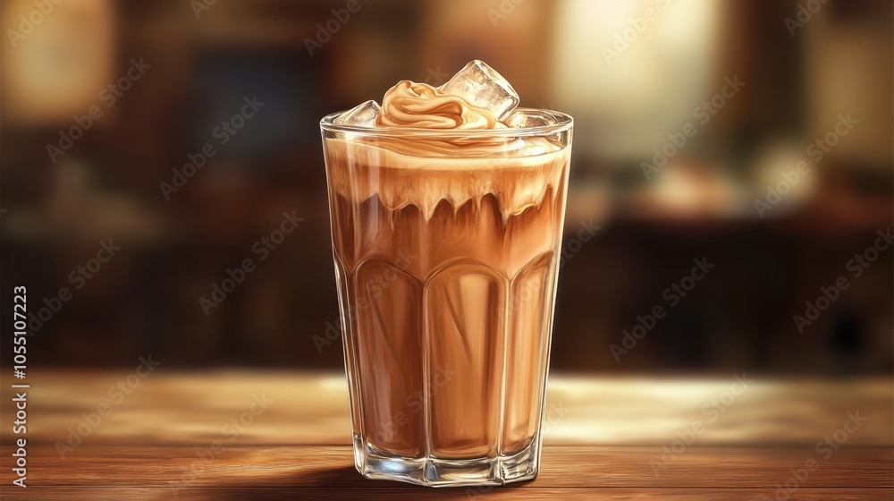 The Iced Coffee Refreshing Beverage The Iced Coffee Refreshing Beverage