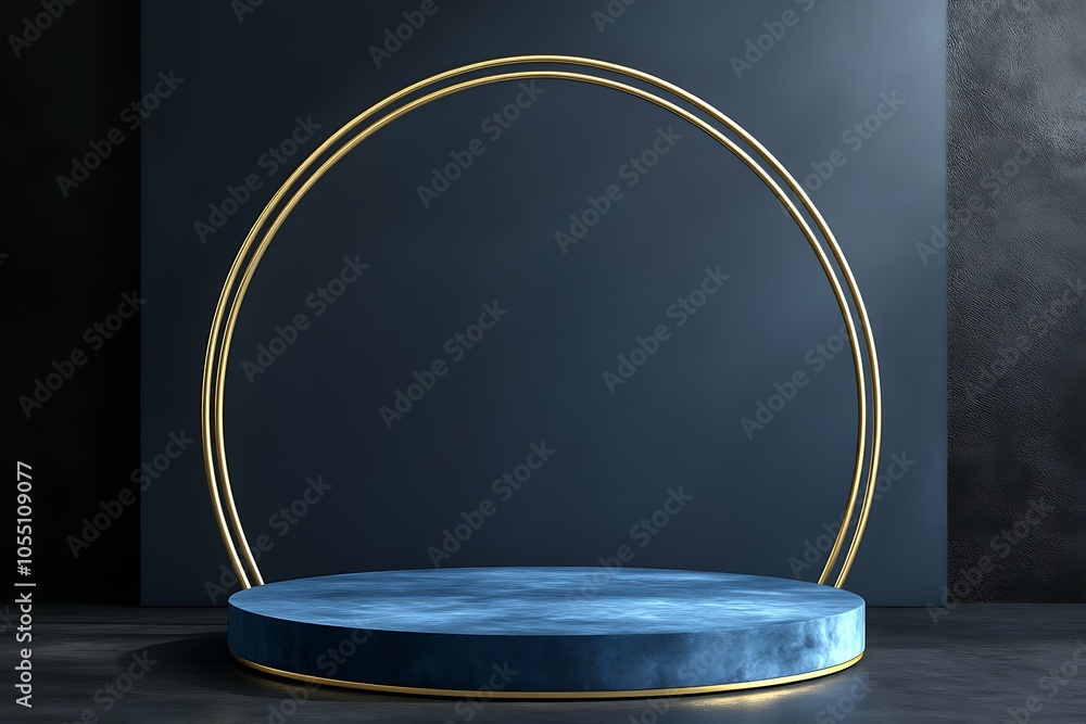 3D rendering of blank product background for cream cosmetics Modern black podium background 3D rendering of blank product background for cream cosmetics Modern black podium background