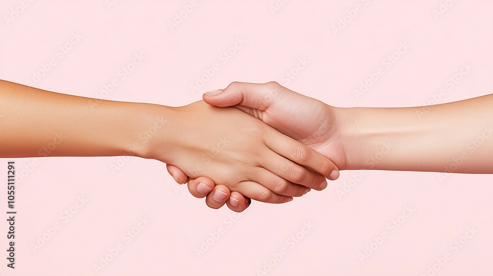 Hands of various ages unite, symbolizing unity and the passage of time in a minimalist design Hands of various ages unite, symbolizing unity and the passage of time in a minimalist design