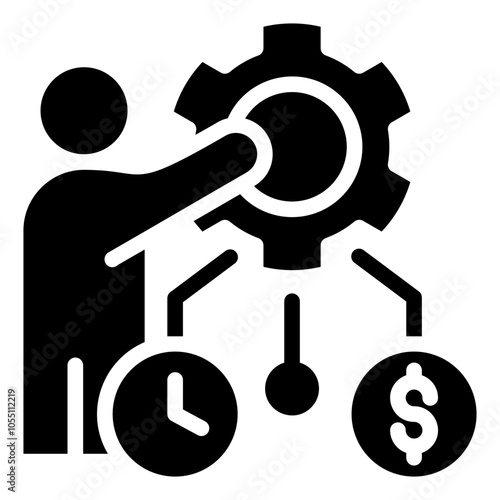 Resource Allocation Icon