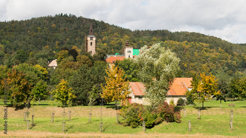 An autumn scene iaround the city of Sázava, the setting for the story of Kingdom Come: Deliverance. An autumn scene iaround the city of Sázava, the setting for the story of Kingdom Come: Deliverance.