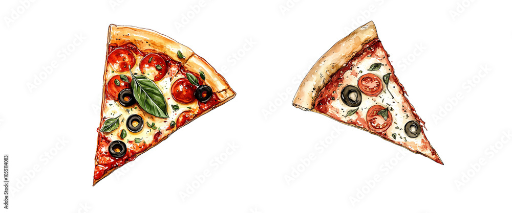 pizza vector illustration pizza vector illustration