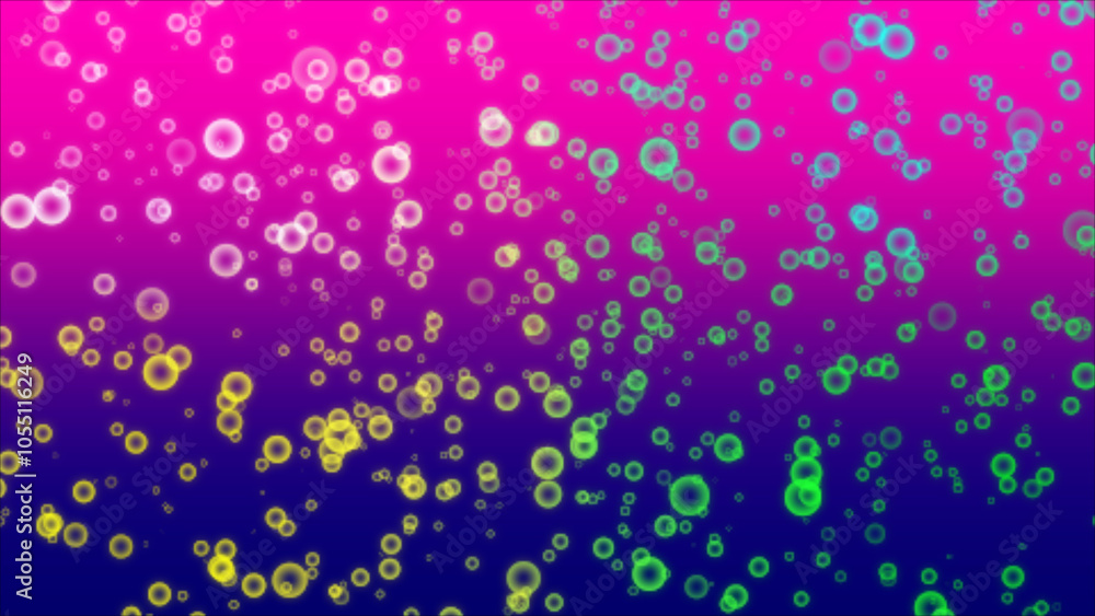 Abstract neon light particle background babuls- Glowing neon particles form an abstract pink,blue and beage color background with Abstract neon light particle background babuls- Glowing neon particles form an abstract pink,blue and beage color background with