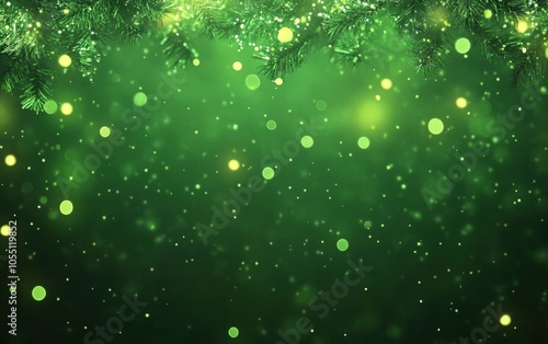 christmass green background