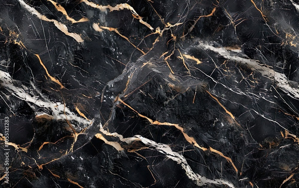 Fototapeta premium Fancy indoor dark patterns. Natural bespoke black and blue marble texture, skin tile wallpaper luxurious background. Premium quality elegant form. Creative stone ceramic art wall interiors design