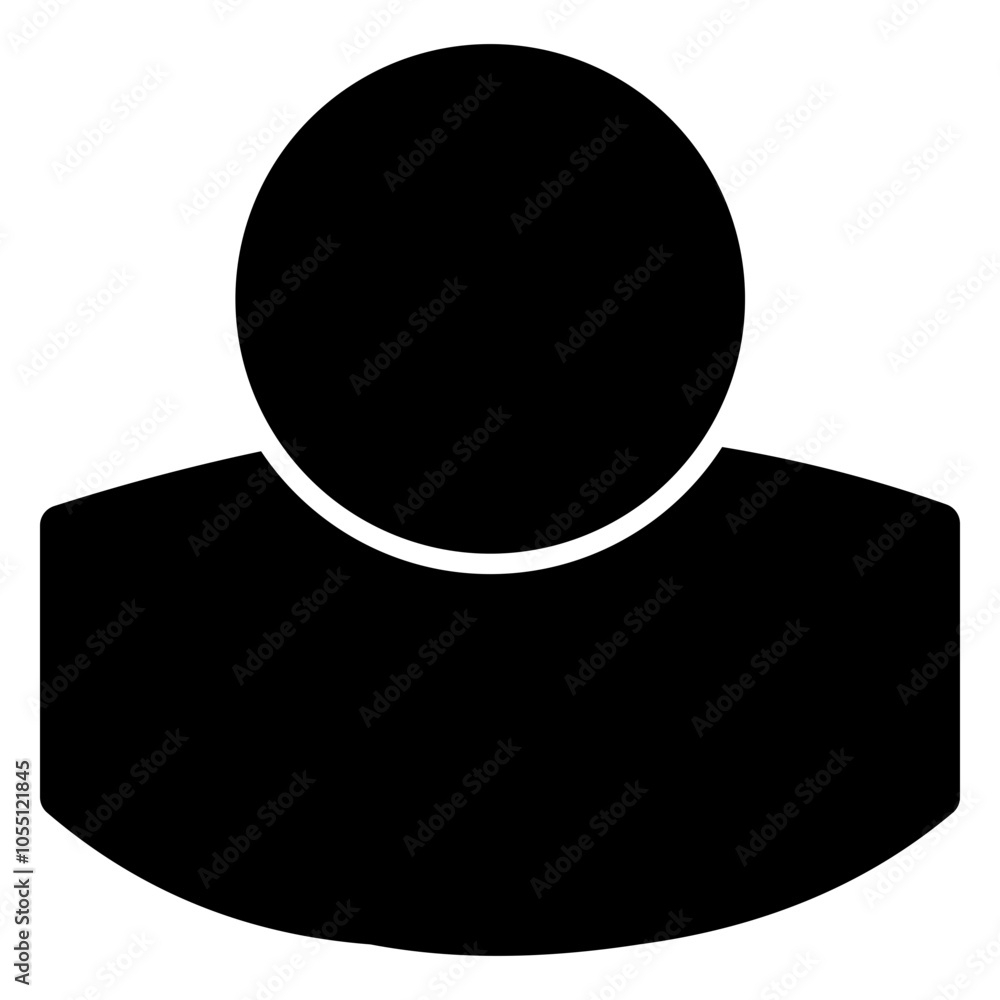 Simple black silhouette icon of a person, commonly used as a user avatar or profile placeholder. Minimalistic design ideal for websites, applications, and digital interfaces. Simple black silhouette icon of a person, commonly used as a user avatar or profile placeholder. Minimalistic design ideal for websites, applications, and digital interfaces.