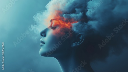 Portrait of a Positive Mind and Successful Spirit; 