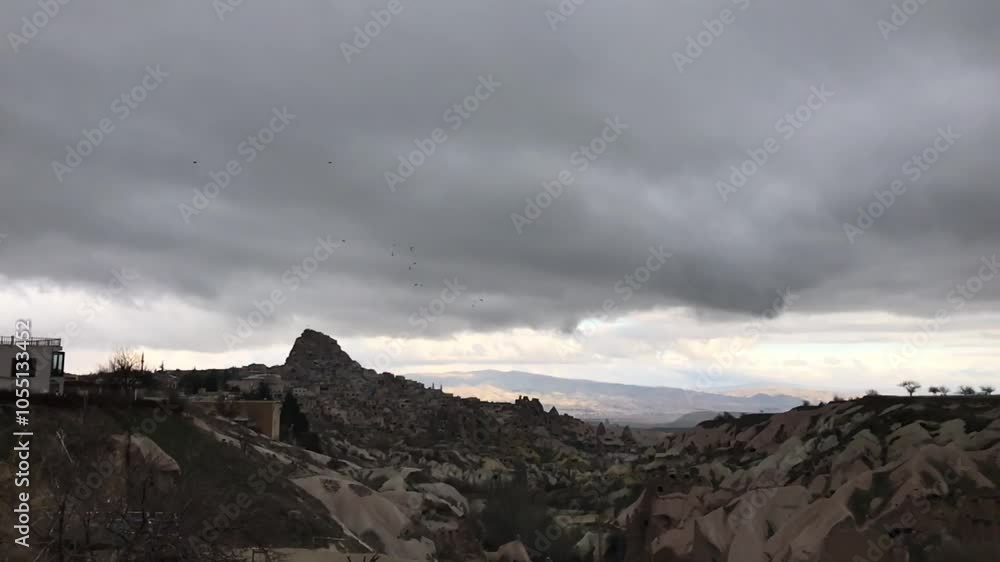 Cappadocia is the region that emerged 60 million years ago when the soft layers formed by the lava and ash erupted from Erciyes, Hasandağı and Göllüdağ were eroded by rain and wind over millions of ye Cappadocia is the region that emerged 60 million years ago when the soft layers formed by the lava and ash erupted from Erciyes, Hasandağı and Göllüdağ were eroded by rain and wind over millions of ye