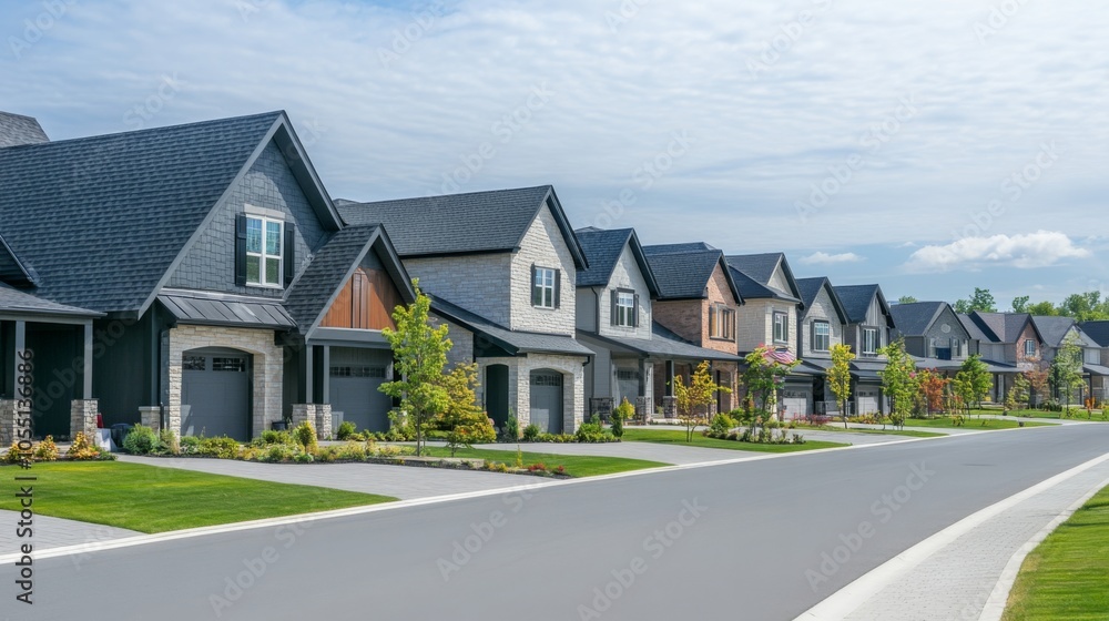 Suburban Homes with Clean Lines and Inviting Atmosphere Suburban Homes with Clean Lines and Inviting Atmosphere