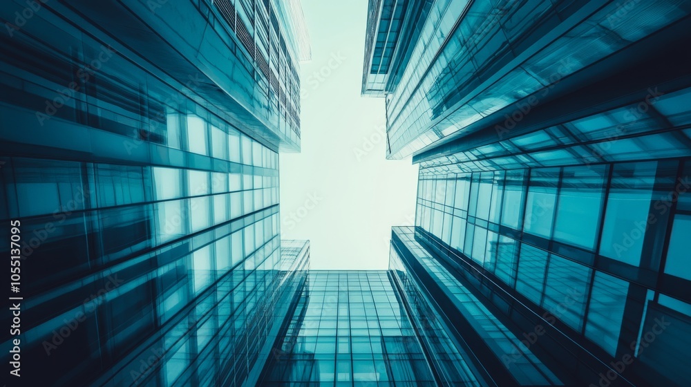 Obraz premium Urban Architecture in High-Resolution Perspective