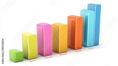 Colorful Bar Graph Displaying Business Growth Trends Free Download Colorful Bar Graph Displaying Business Growth Trends - GFXLoad