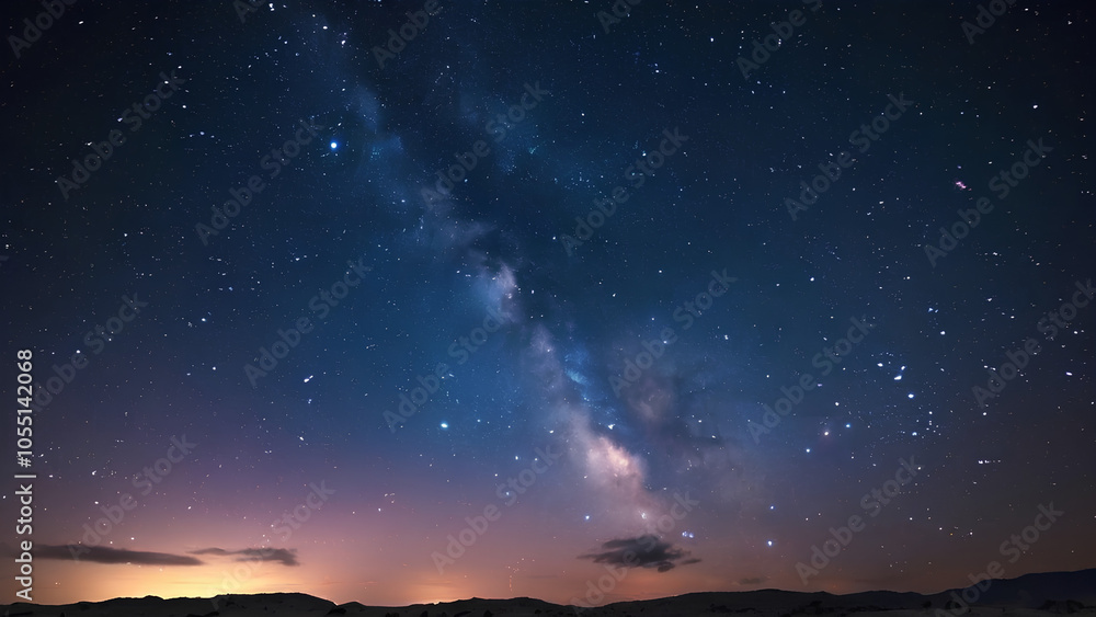 Fototapeta premium milky way galaxy