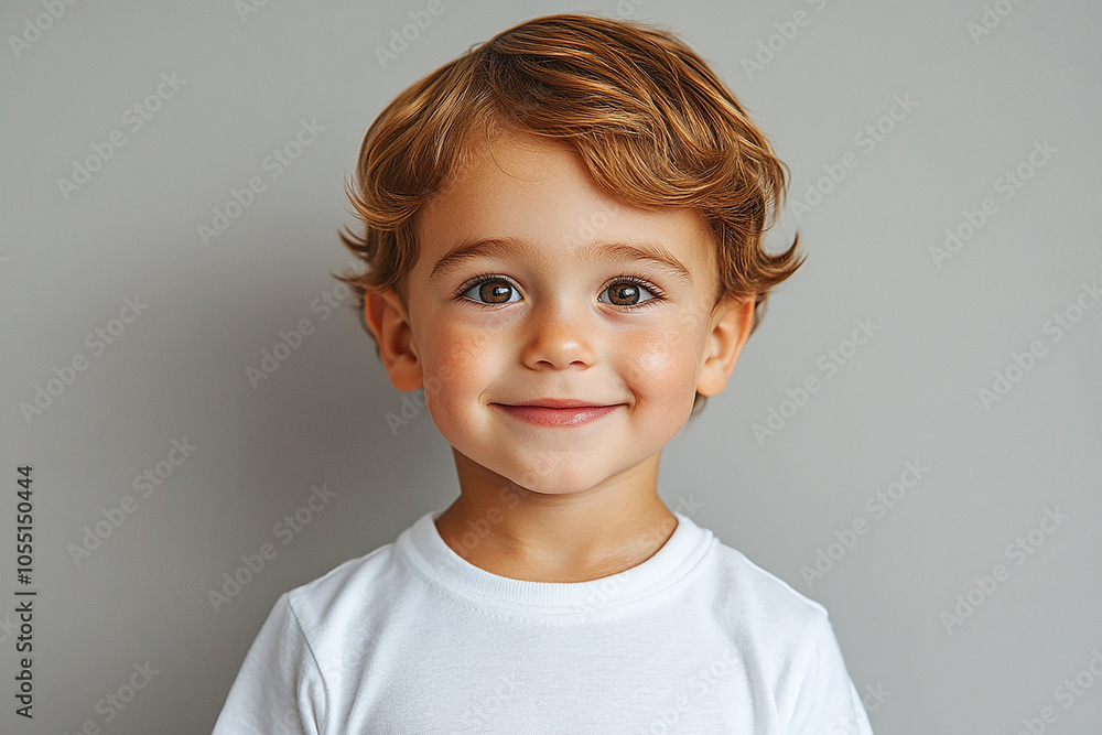 portrait of an white little boy with a smile portrait of an white little boy with a smile