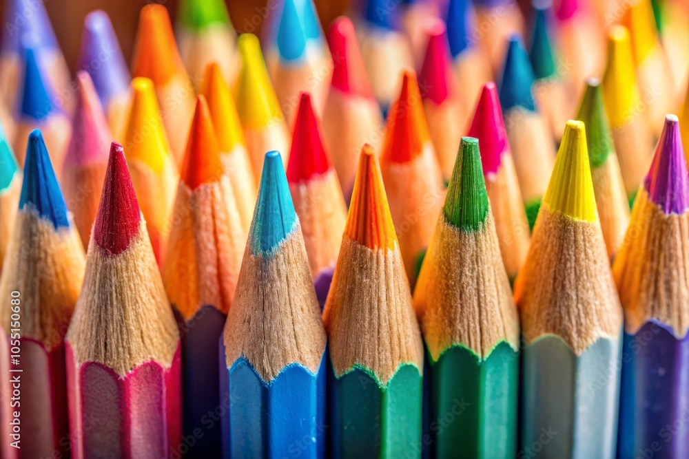 A vivid arrangement of colored pencils sparks artistic inspiration, creativity, and imagination, perfect for drawing, crafting, and stationery lovers who seek vibrant expression in their work. A vivid arrangement of colored pencils sparks artistic inspiration, creativity, and imagination, perfect for drawing, crafting, and stationery lovers who seek vibrant expression in their work.