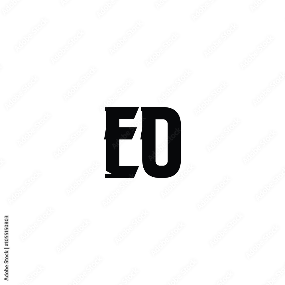 EO monogram logo design letter text name symbol monochrome logotype alphabet character simple logo EO monogram logo design letter text name symbol monochrome logotype alphabet character simple logo