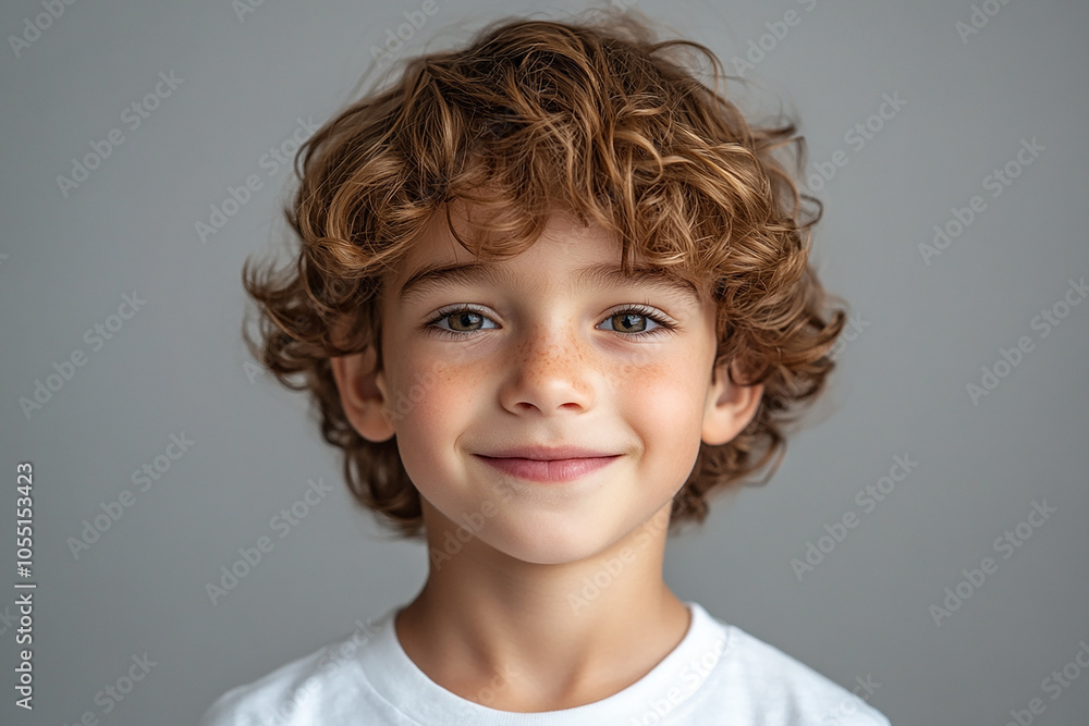 portrait of an white little boy with a smile portrait of an white little boy with a smile