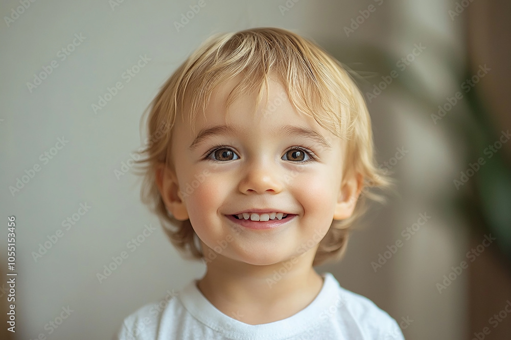 portrait of an white little boy with a smile portrait of an white little boy with a smile