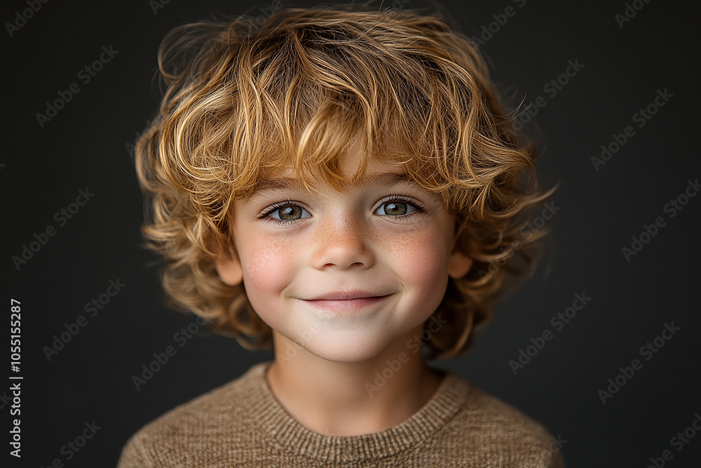 portrait of an white little boy with a smile portrait of an white little boy with a smile
