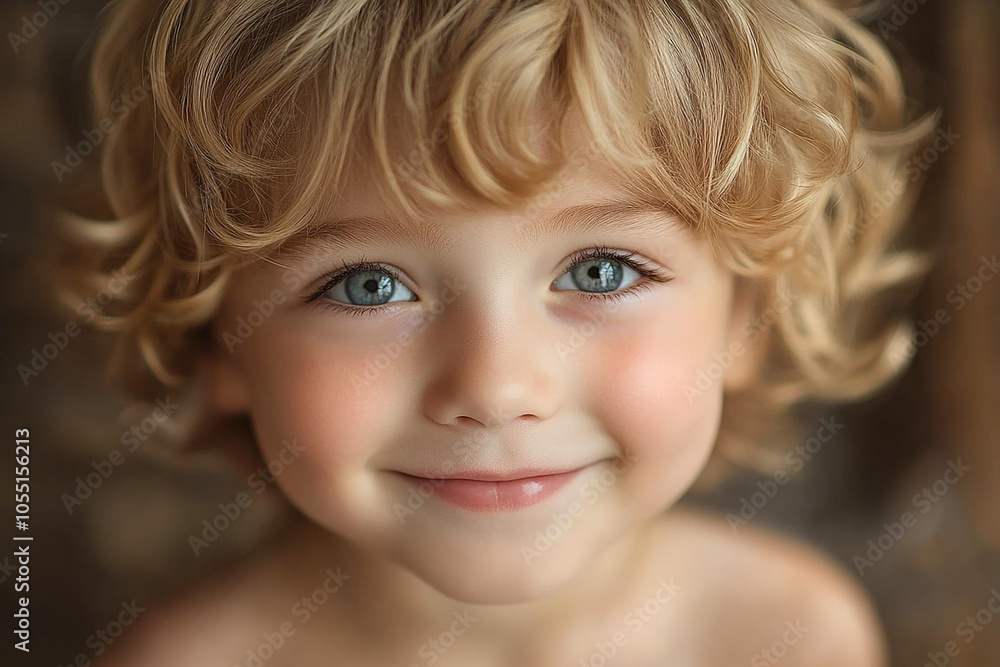 portrait of an white little boy with a smile portrait of an white little boy with a smile