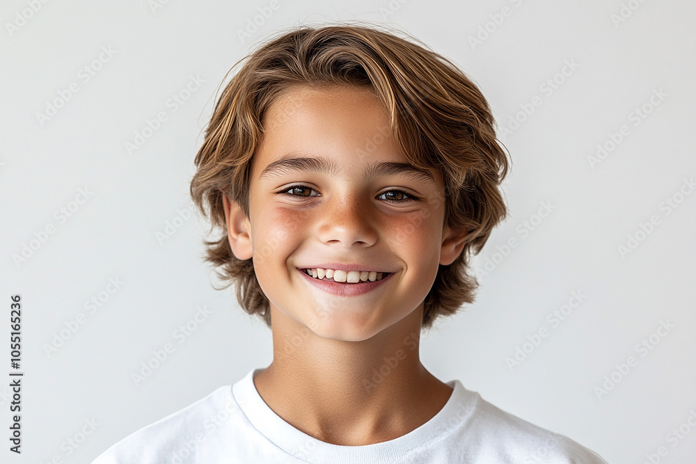 Portrait of smiling white cute teenage boy Portrait of smiling white cute teenage boy