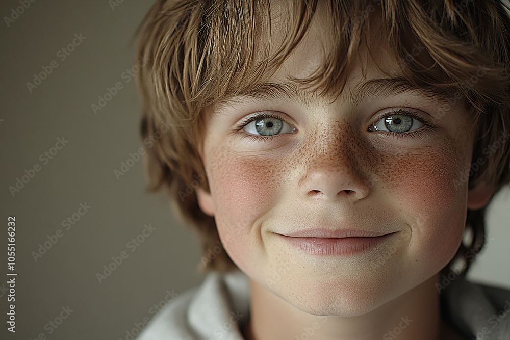 Portrait of smiling white cute teenage boy Portrait of smiling white cute teenage boy