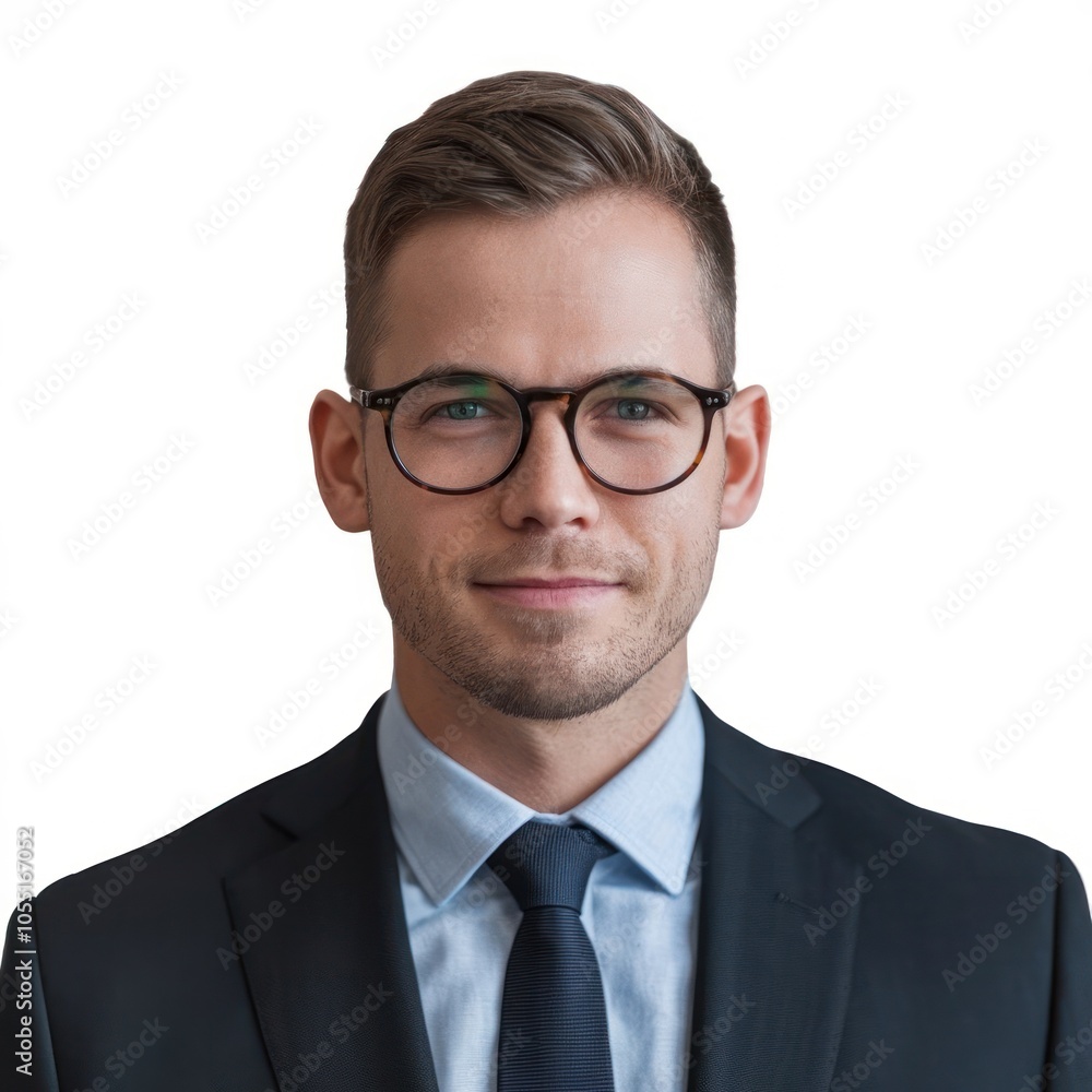 Male businessman ceo executive vice president lawyer in power suit isolated on white background Male businessman ceo executive vice president lawyer in power suit isolated on white background