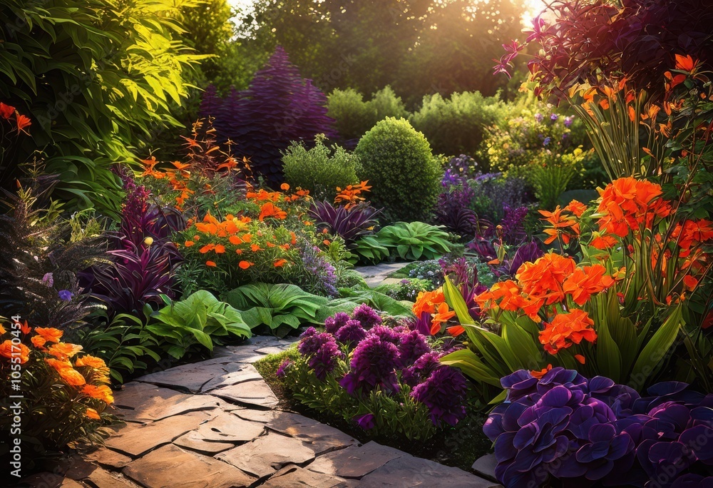 vibrant lush garden design featuring striking plant combinations rich colors textures stunning outdoor spaces, backyard, palette, contrast, foliage, variety vibrant lush garden design featuring striking plant combinations rich colors textures stunning outdoor spaces, backyard, palette, contrast, foliage, variety