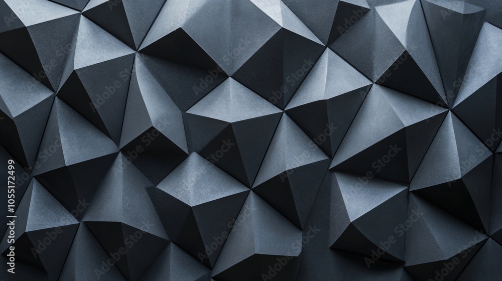 Abstract Geometric Pattern of Triangles Abstract Geometric Pattern of Triangles