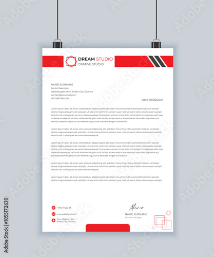 business letterhead template