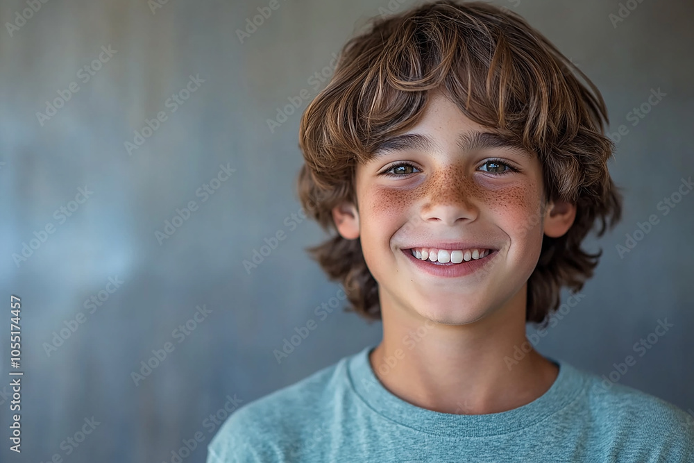 Portrait of smiling white cute teenage boy Portrait of smiling white cute teenage boy