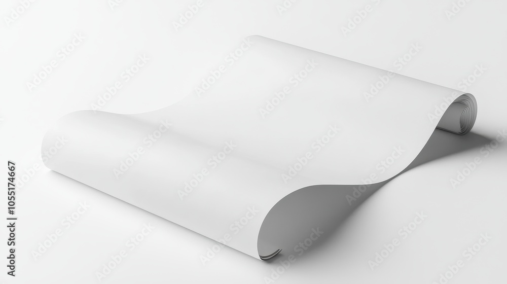 A textured charter mockup is showcased on a clean white background, highlighting simplicity A textured charter mockup is showcased on a clean white background, highlighting simplicity