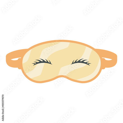 Sleep Mask Illustration