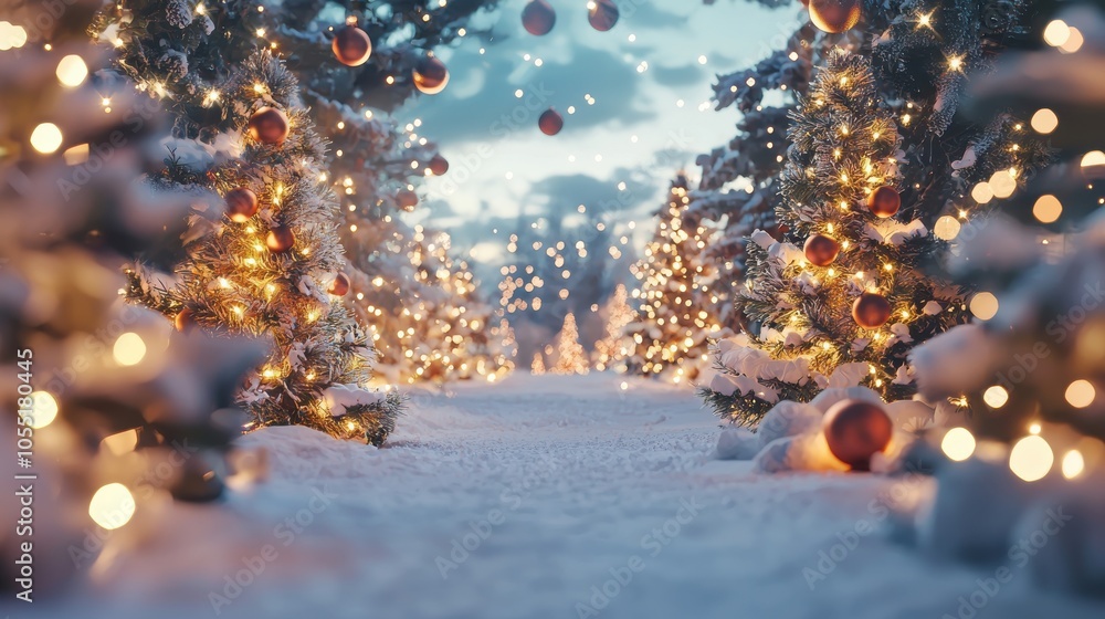 Festive Snowy Christmas Gift Card Mockup Festive Snowy Christmas Gift Card Mockup