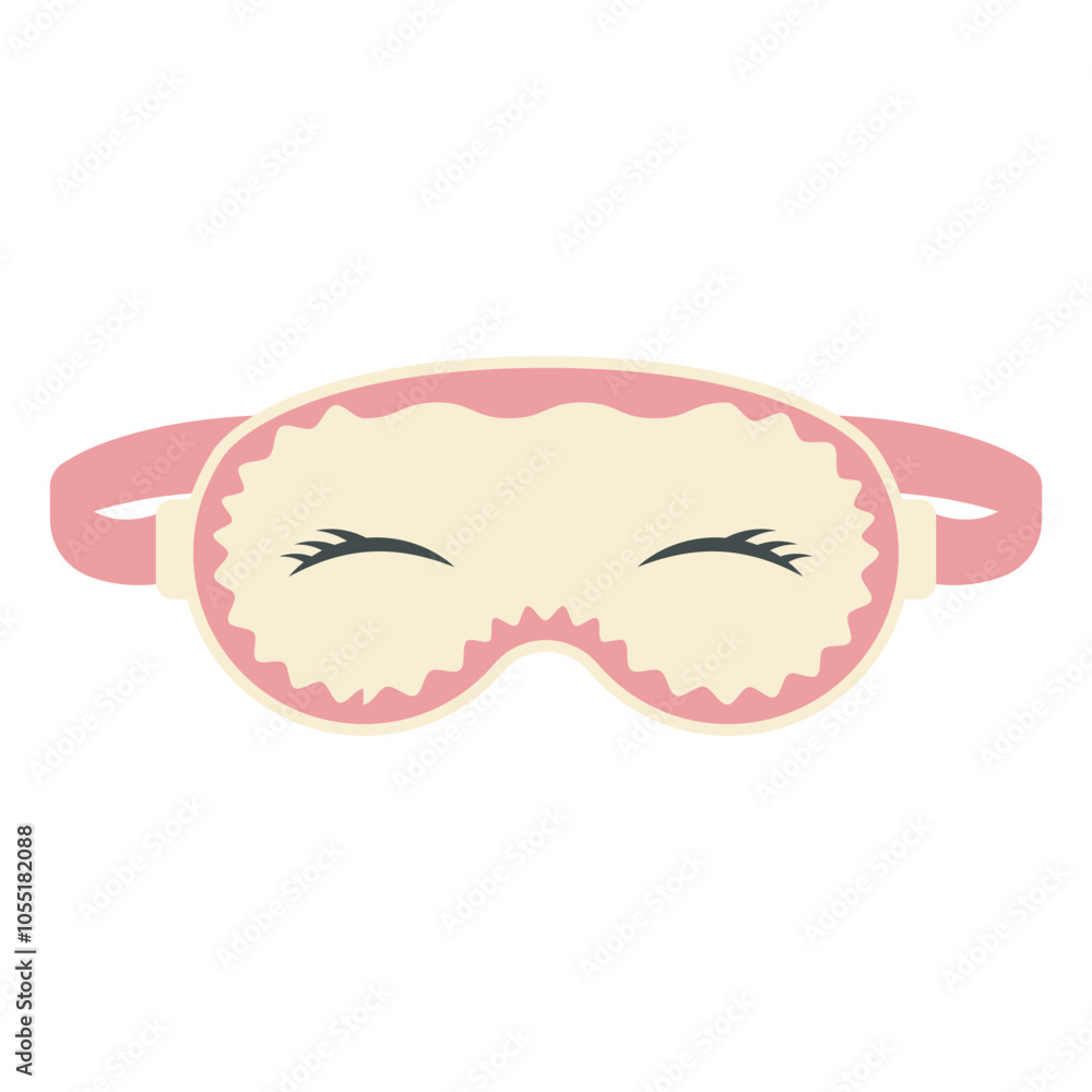 Sleep Mask Illustration