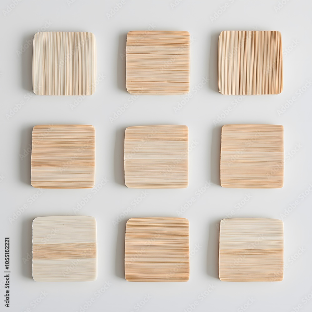 Eco-Friendly Bamboo Makeup Remover Pad Display Eco-Friendly Bamboo Makeup Remover Pad Display