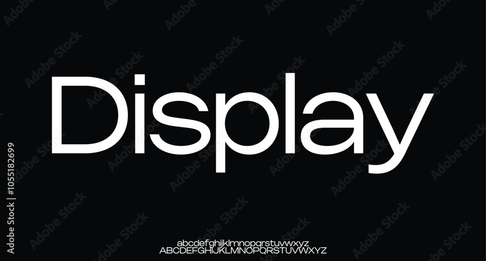 Modern sans serif and elegant vector typography set. Ideal for headline, logo, poster and etc.
Modern sans serif and elegant vector typography set. Ideal for headline, logo, poster and etc.